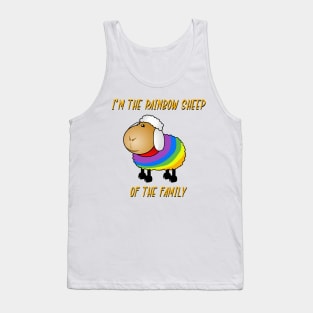 I'm The Rainbow Sheep Of The Family Tank Top